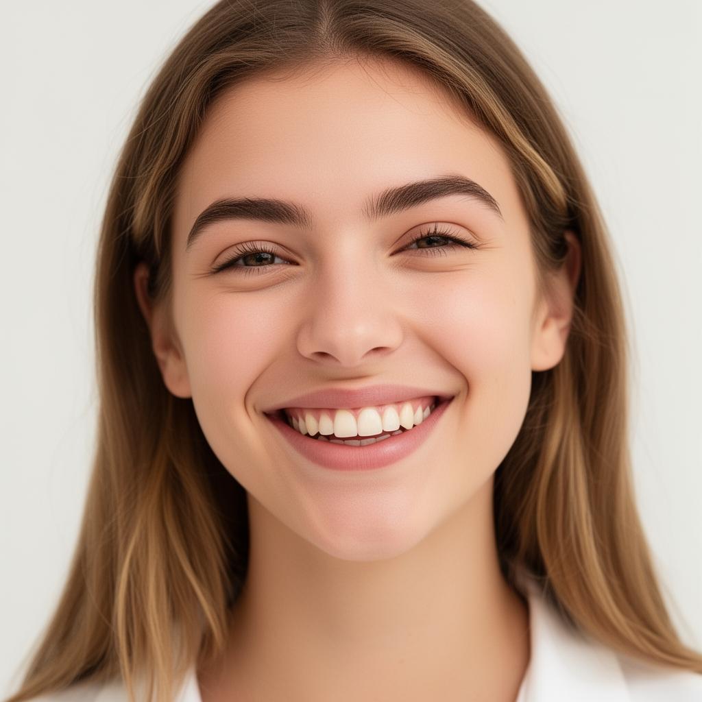 Young woman with a healthy smile